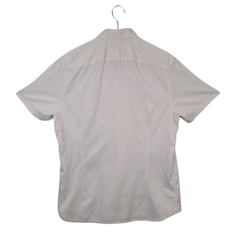 Ted Baker London Men's 4 Short Sleeve Hidden Button Down Shirt - Picture 2 of 8
